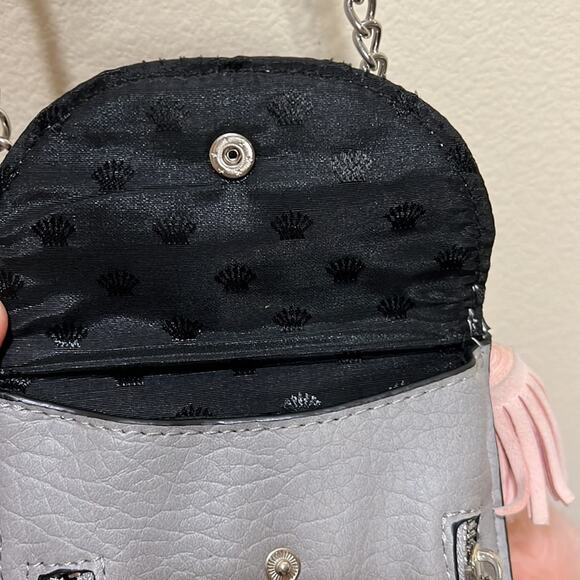 Juicy Couture Gray Mini Phone Crossbody Bag